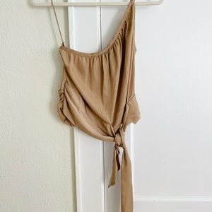 NWT Banana Republic One Shoulder Top Size XS